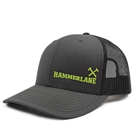 HAMMERLANE CROSS HAMMERS CAP CH/BLK NEON 1021012